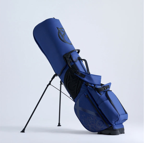Deluxe Stand Bag | Dark Blue Warrior - The Golf Season | One Stop for Your Golf Shopping!