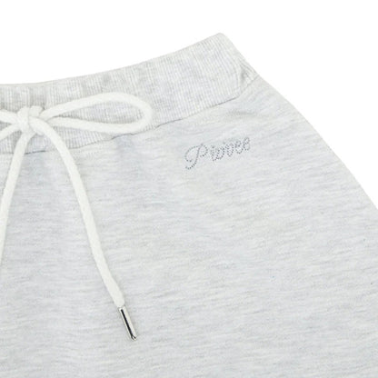 Piv‘vee A Line Sweat Skirt-Snow Grey