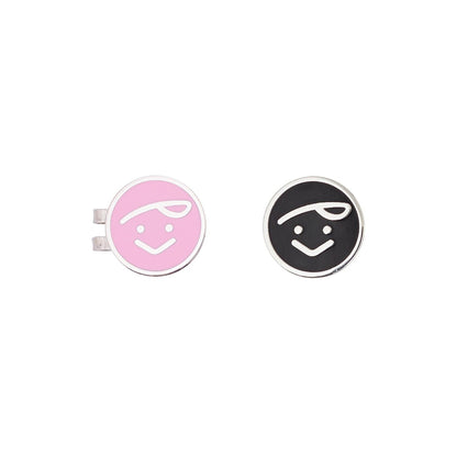 Piv'vee ball marker clip set black&pink