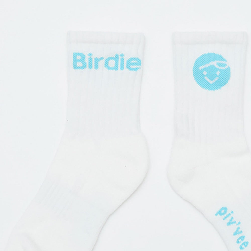 piv'vee birdie socks-airy blue