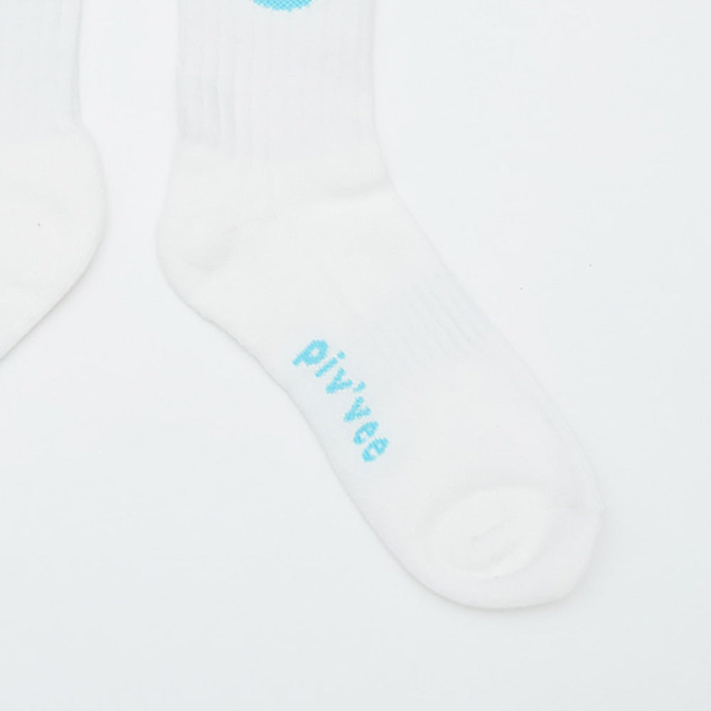piv'vee birdie socks-airy blue