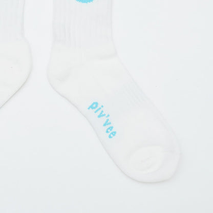 Piv'vee Birdie Socks-Airy Blue