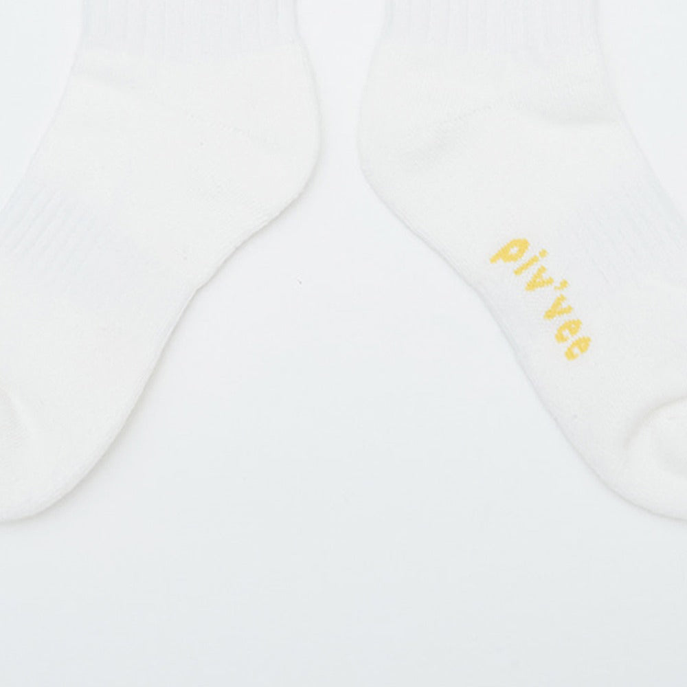 piv'vee birdie socks-sunny yellow