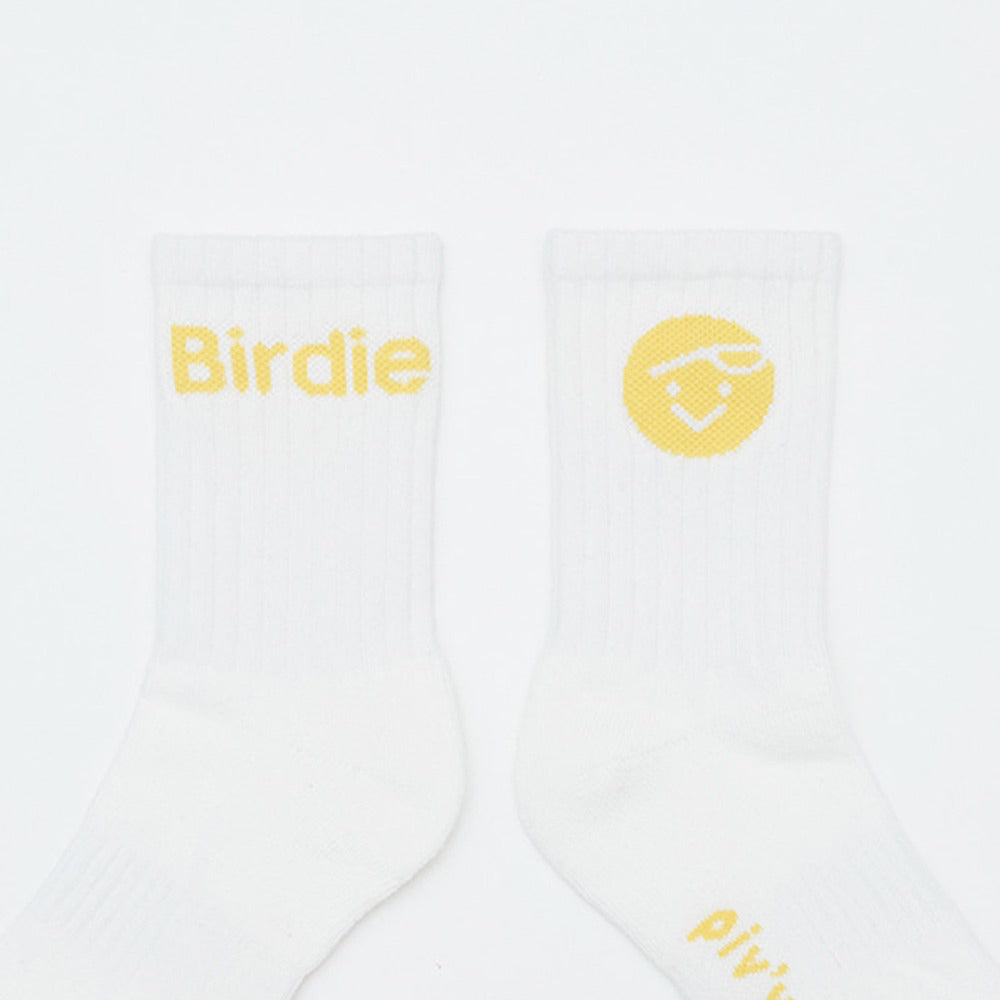 piv'vee birdie socks-sunny yellow