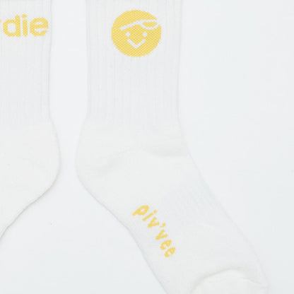 Piv'vee Birdie Socks-Sunny Yellow
