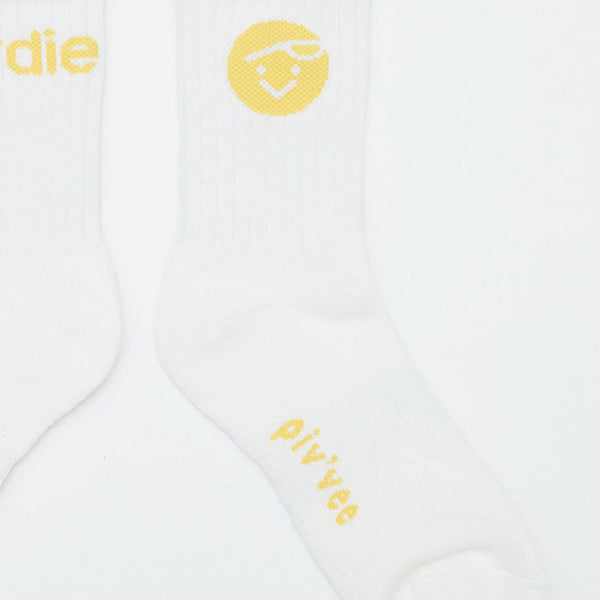 Piv'vee Birdie Socks-Sunny Yellow