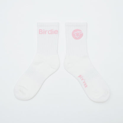 Piv'vee Birdie Socks-Peony Pink
