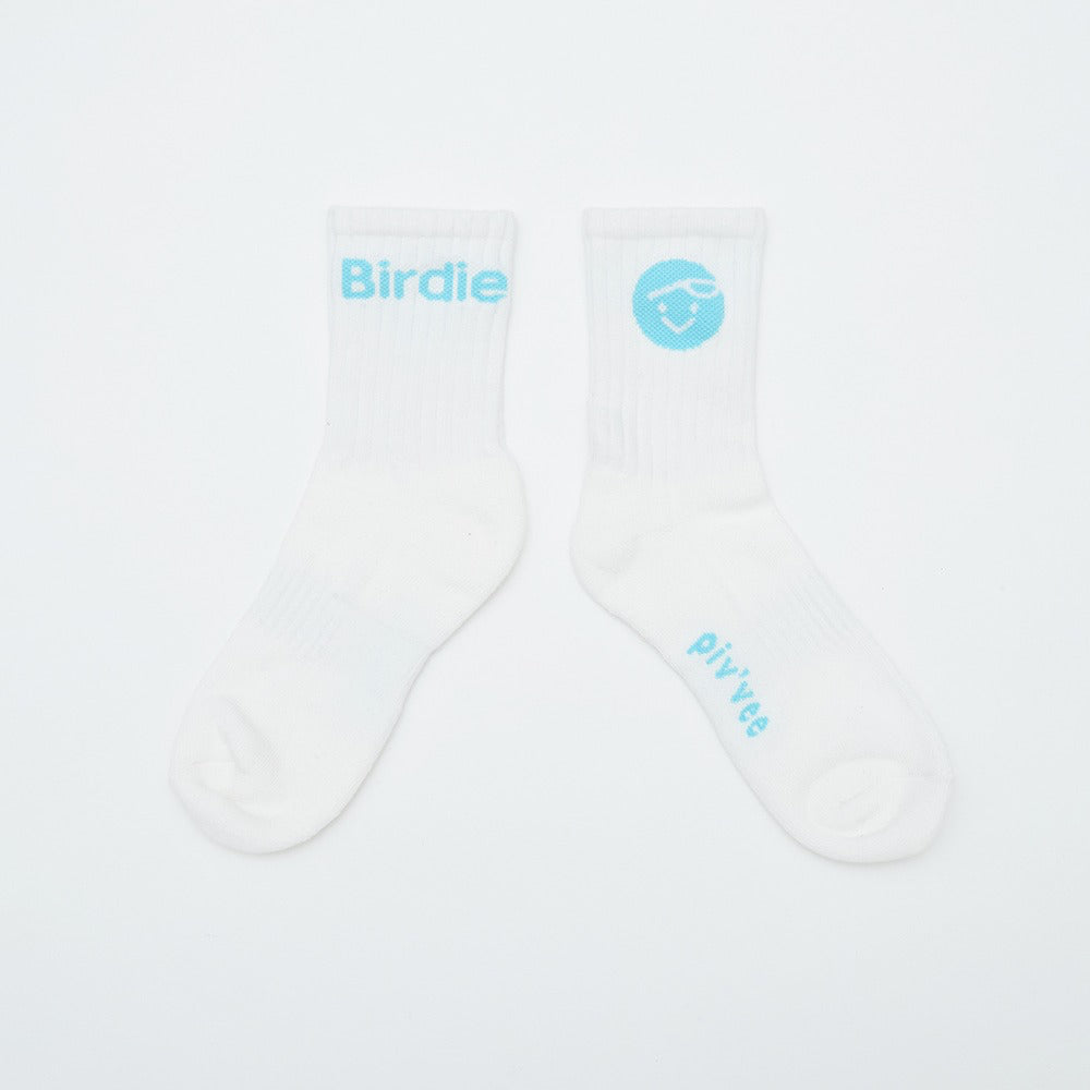 piv'vee birdie socks-airy blue