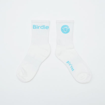 Piv'vee Birdie Socks-Airy Blue