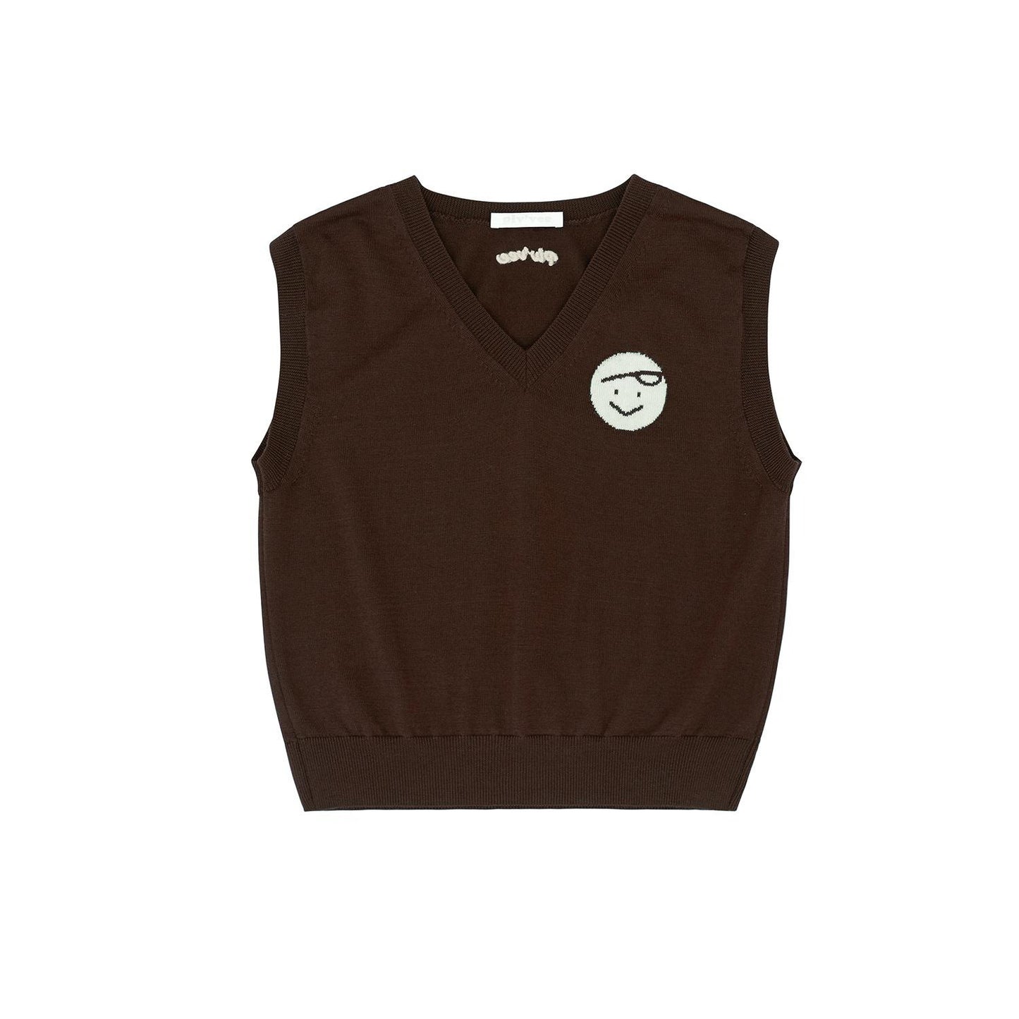 piv'vee classic v neck knit vest