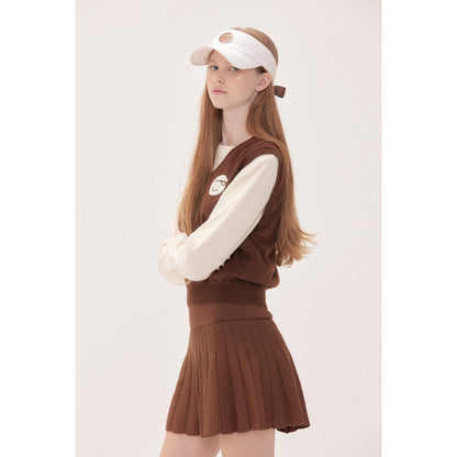 Piv'vee Classic V Neck Knit Vest