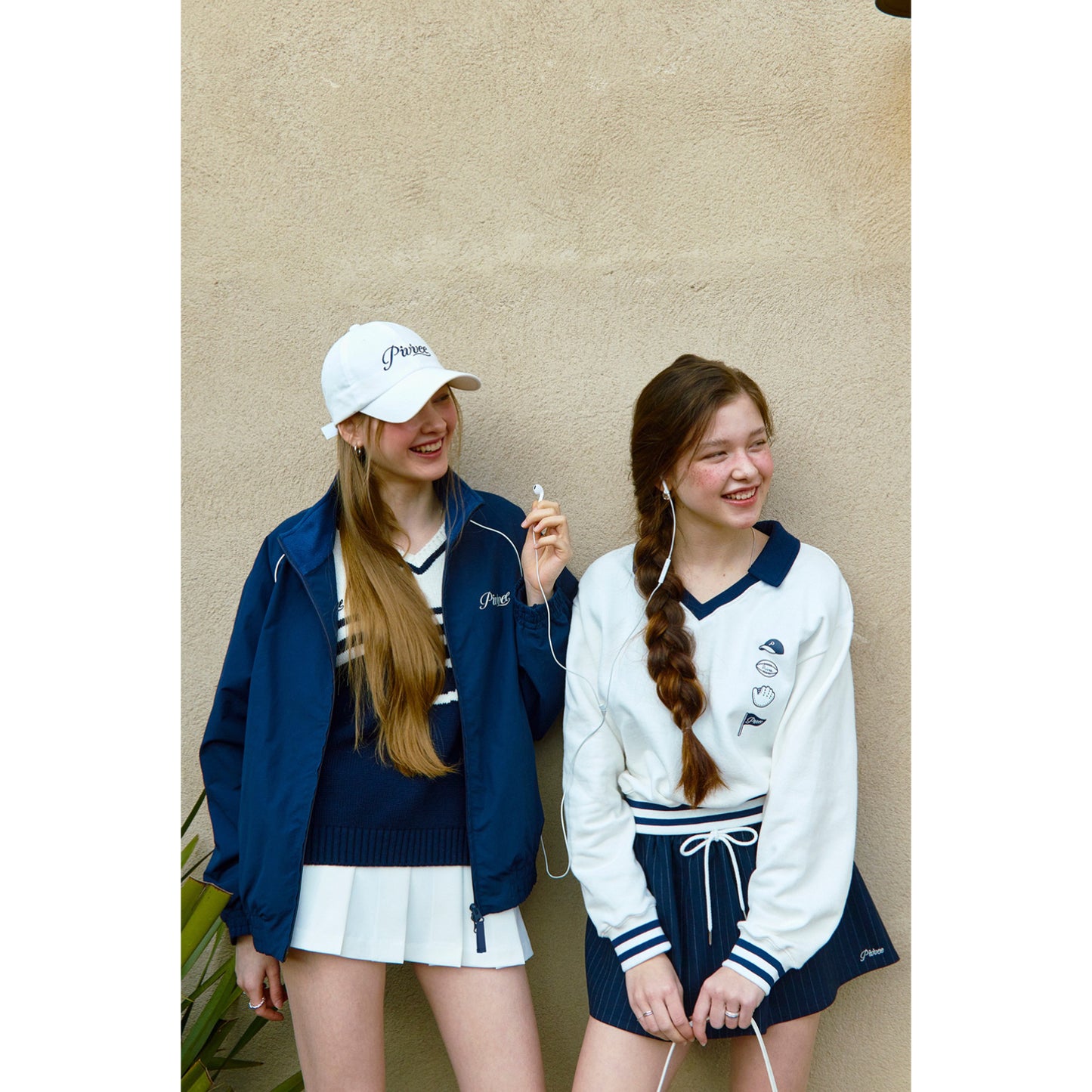 piv'vee club windbreaker-ocean navy