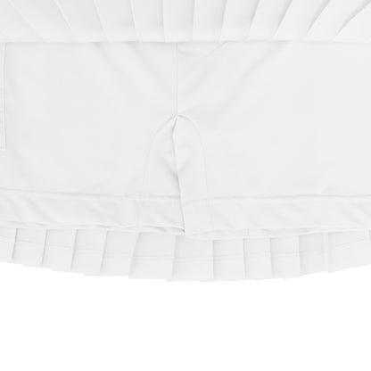Piv'vee Hybrid Pleated Skirt-Cloud-White