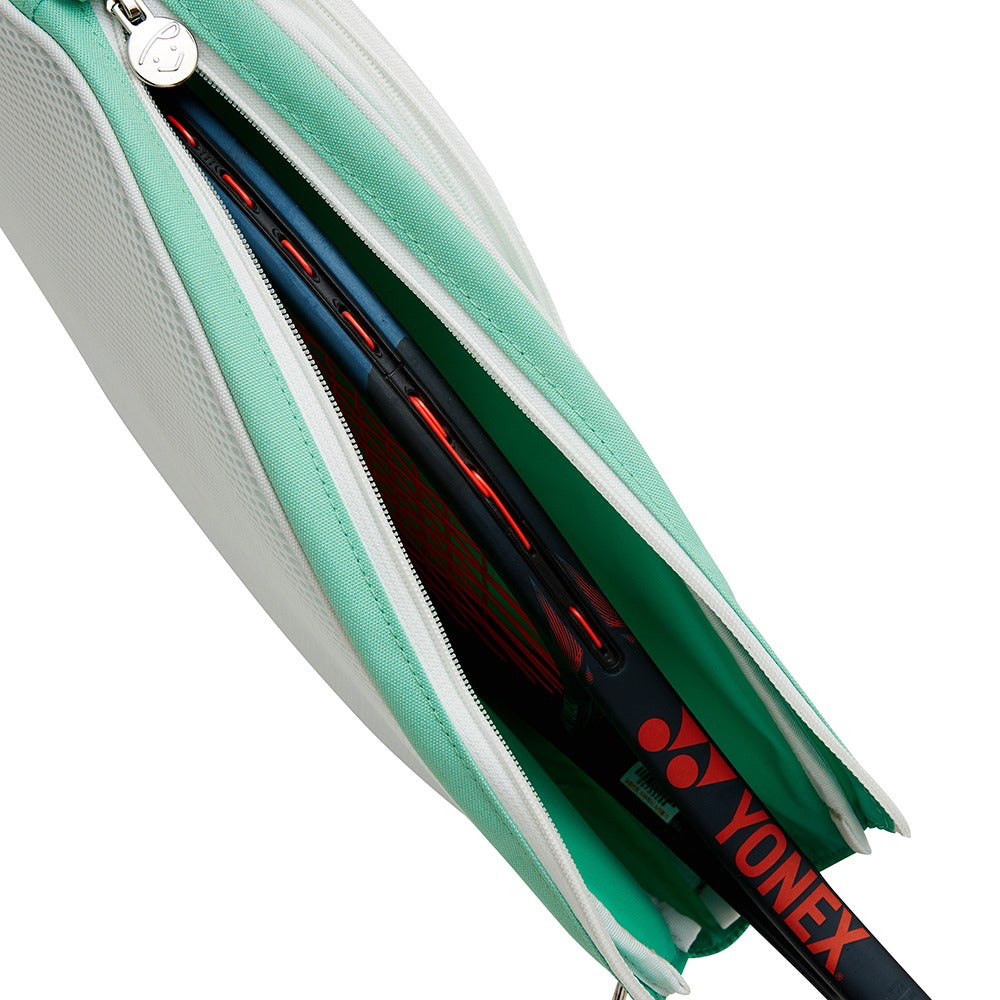 piv'vee tennis mickey racket bag-pistachio mint