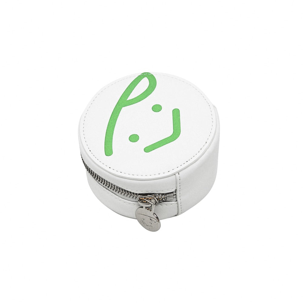 piv'vee pouch bag-cloud white&apple green