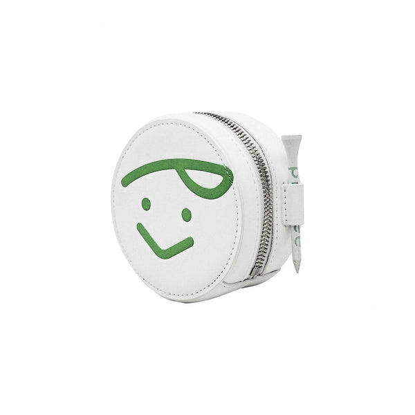 Piv'vee pouch bag-Cloud white&Apple green