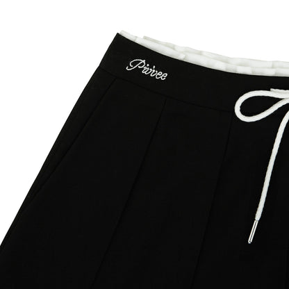 Piv‘vee Preppy String Pleated Skirt