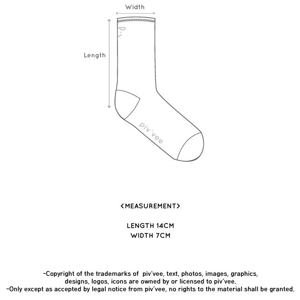 piv'vee socks-cloud white/pink