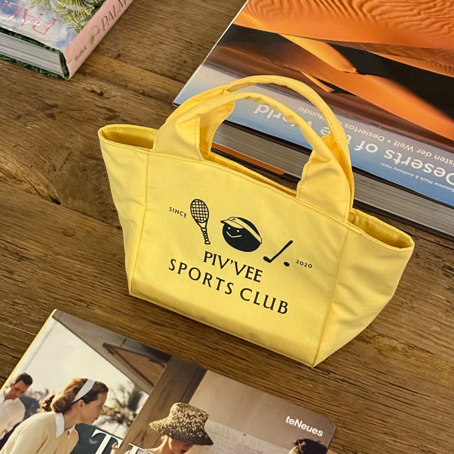 piv‘vee sports mini tote bag -mist yellow