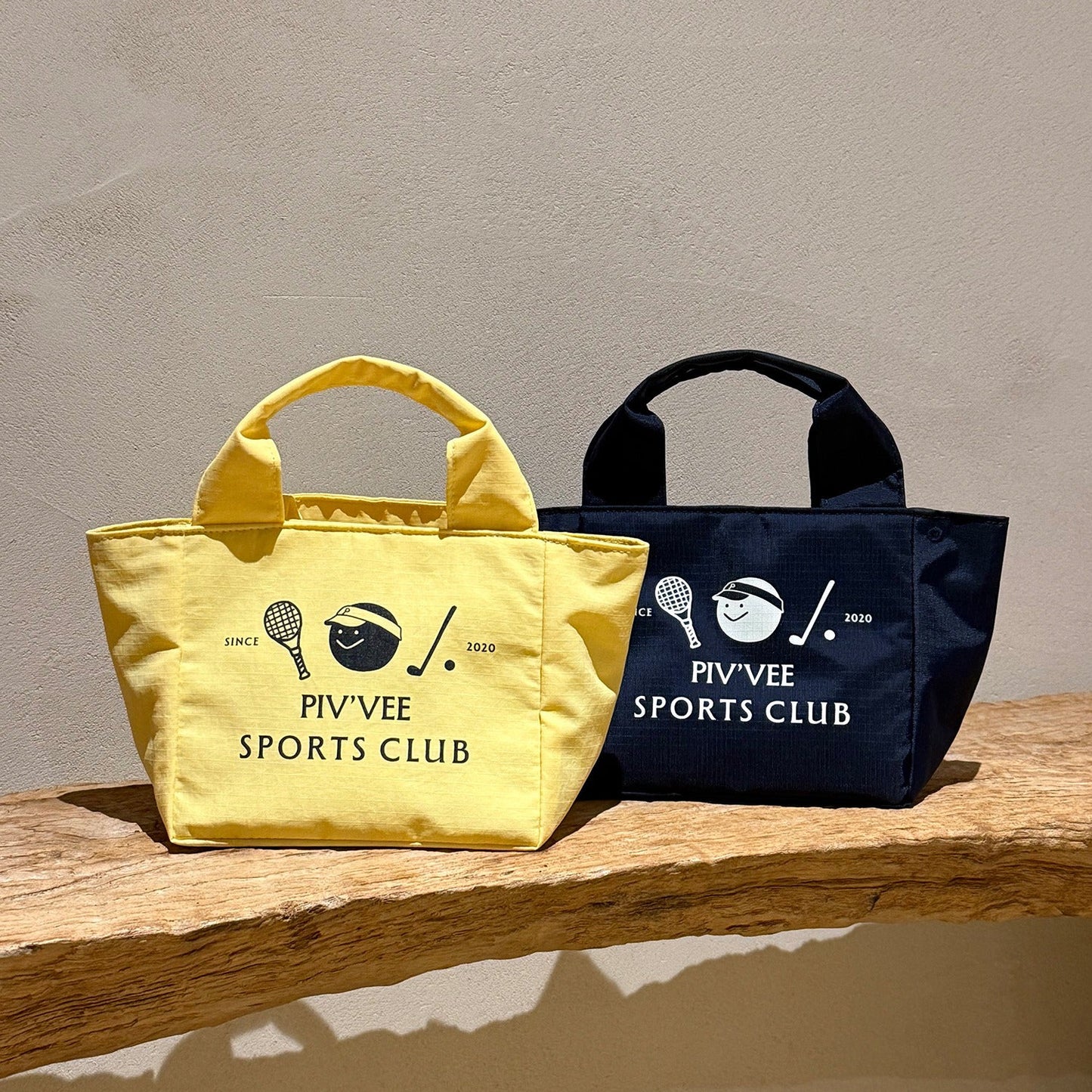 piv‘vee sports mini tote bag -mist yellow