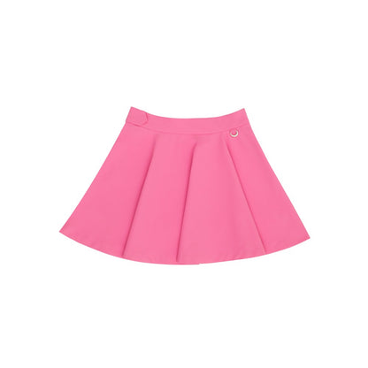 Piv‘vee Waved Edge Skirt-Flamingo Pink