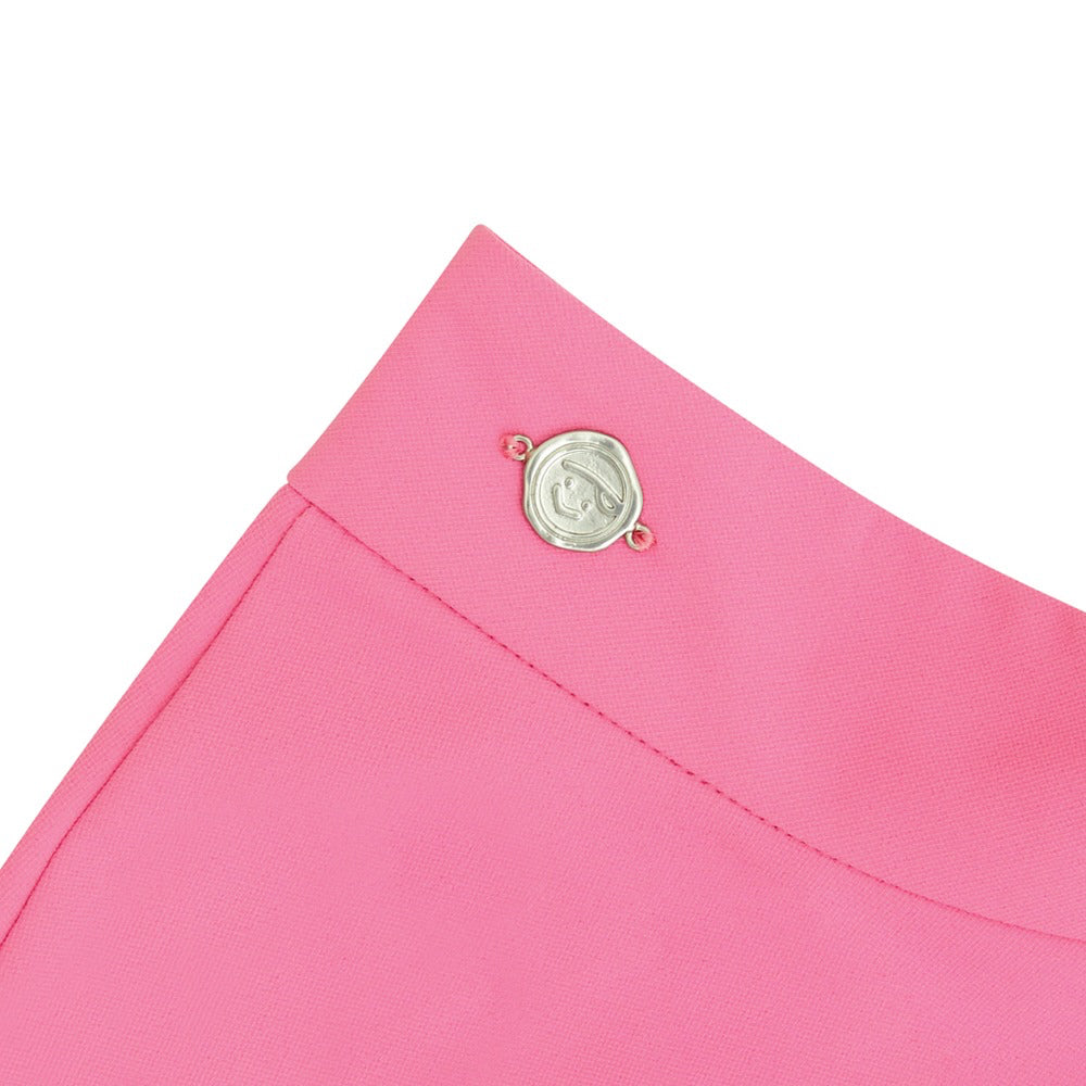 piv‘vee waved edge skirt-flamingo pink