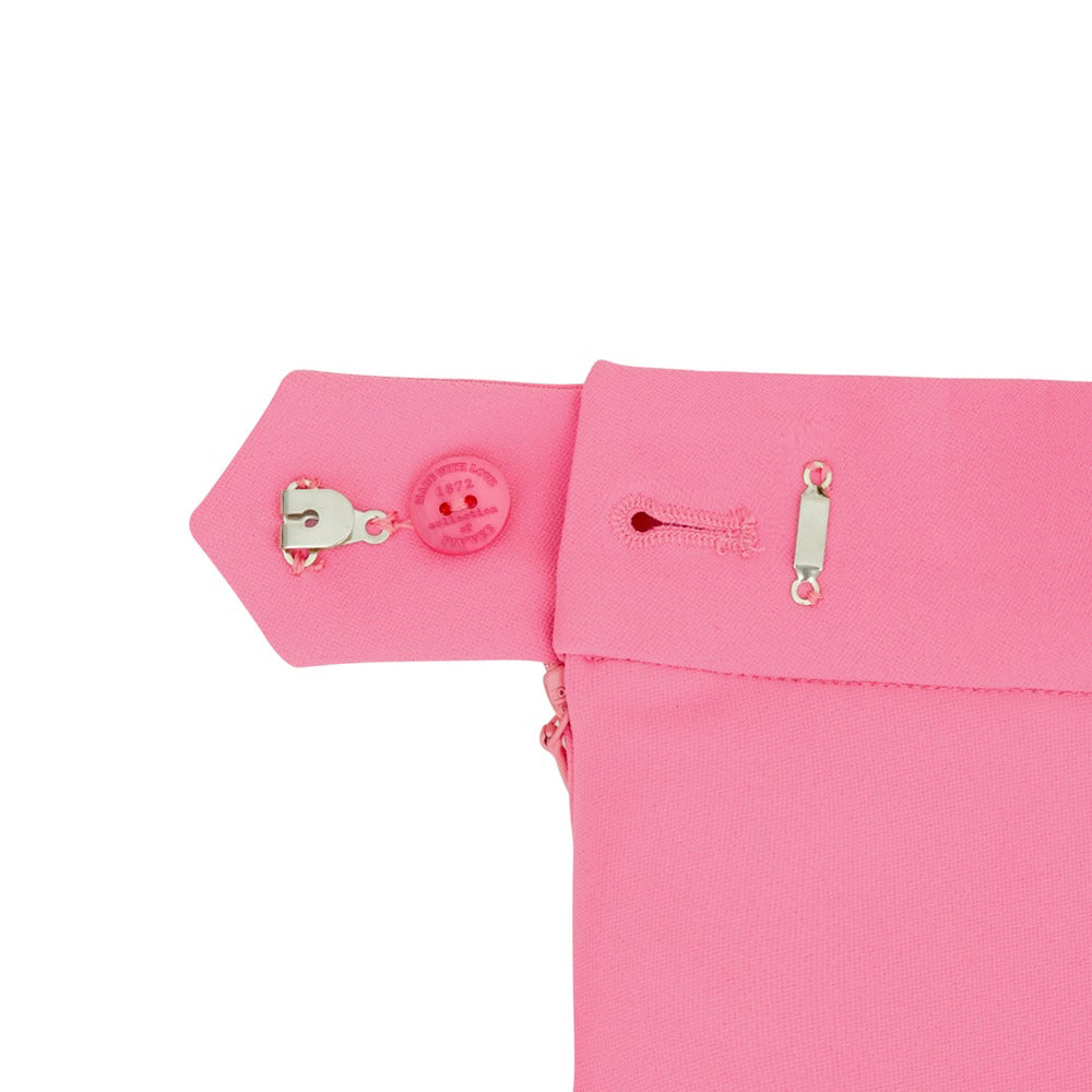 piv‘vee waved edge skirt-flamingo pink