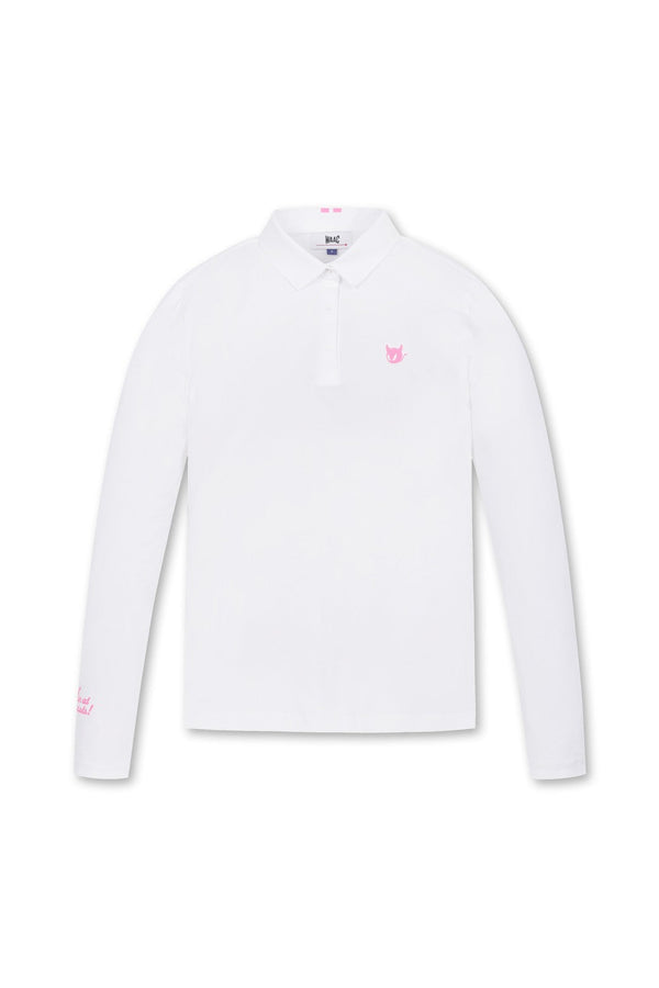 WAAC Essential Collar Long Sleeve Polo | Women - The Golf Season | One Stop for Your Golf Shopping!