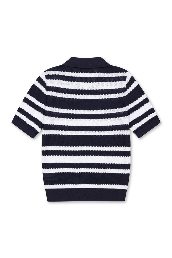 WAAC Multi Stripes Knit Polo | Women - The Golf Season | One Stop for Your Golf Shopping!