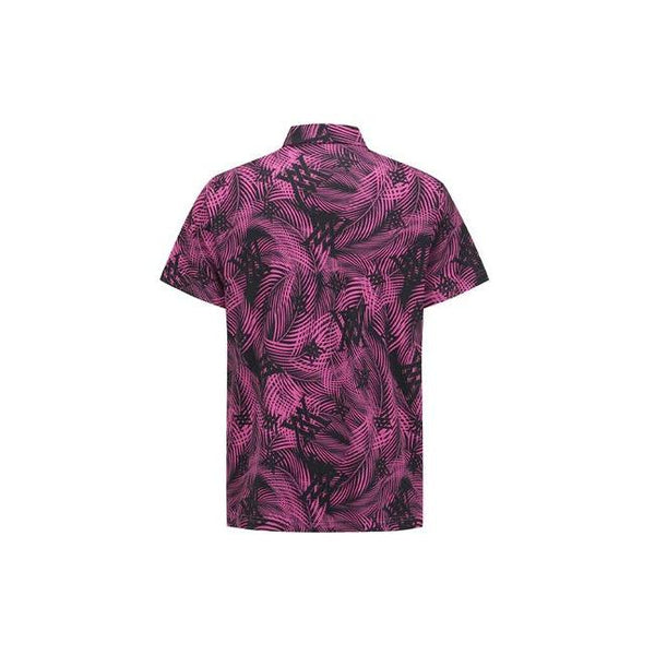 Anew-ANEW GOLF Men's SM Tropical Pattern Short T-Shirt - Hot Pink-XL-The Golf Season Shop | One Stop for Your Golf Shopping!