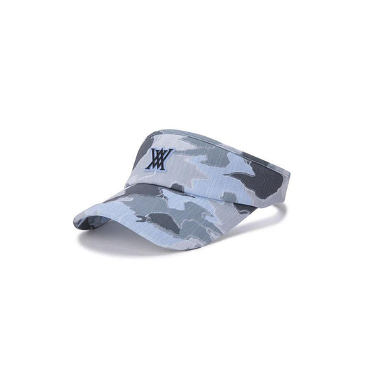 Anew-ANEW Golf Uni Wave Pattern Visor - Blue-The Golf Season Shop | One Stop for Your Golf Shopping!