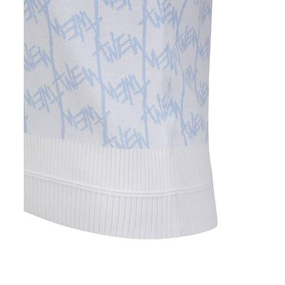 ANEW Golf Women's SM Logo Pattern Short Sleeve Sweater - The Golf Season | One Stop for Your Golf Shopping!
