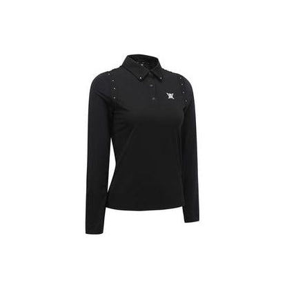 ANEW Golf Women's SP Signature Logo Hybrid Long T-Shirt - The Golf Season | One Stop for Your Golf Shopping!