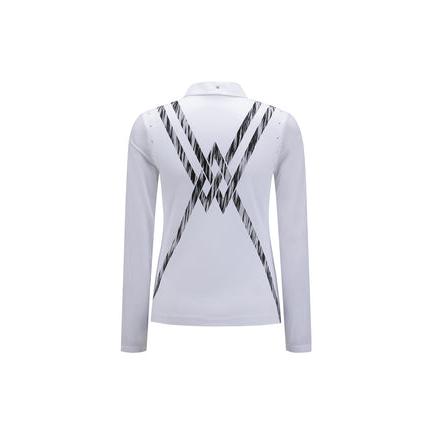 ANEW Golf Women's SP Signature Logo Hybrid Long T-Shirt - The Golf Season | One Stop for Your Golf Shopping!