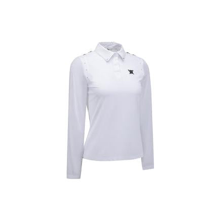 ANEW Golf Women's SP Signature Logo Hybrid Long T-Shirt - The Golf Season | One Stop for Your Golf Shopping!