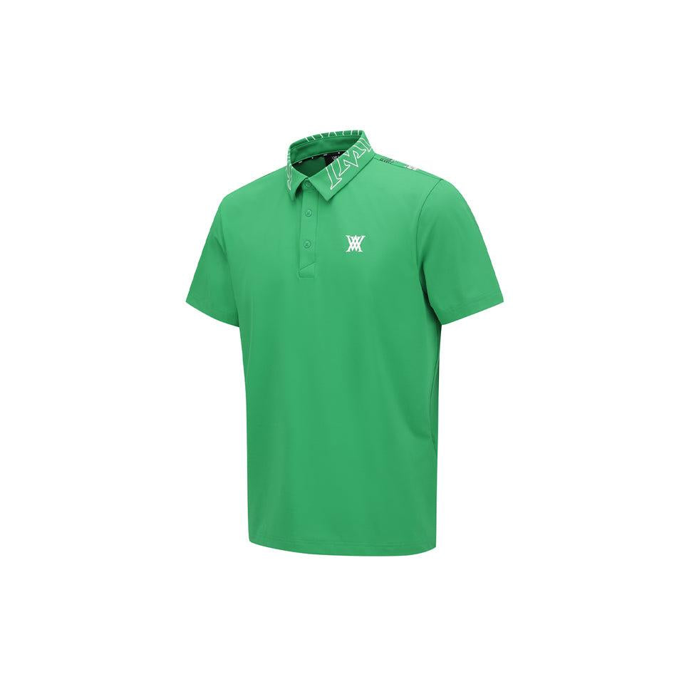 anew men's sm new signature logo short t-shirt - green