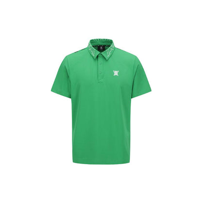 ANEW Men's SM New Signature Logo Short T-Shirt - Green