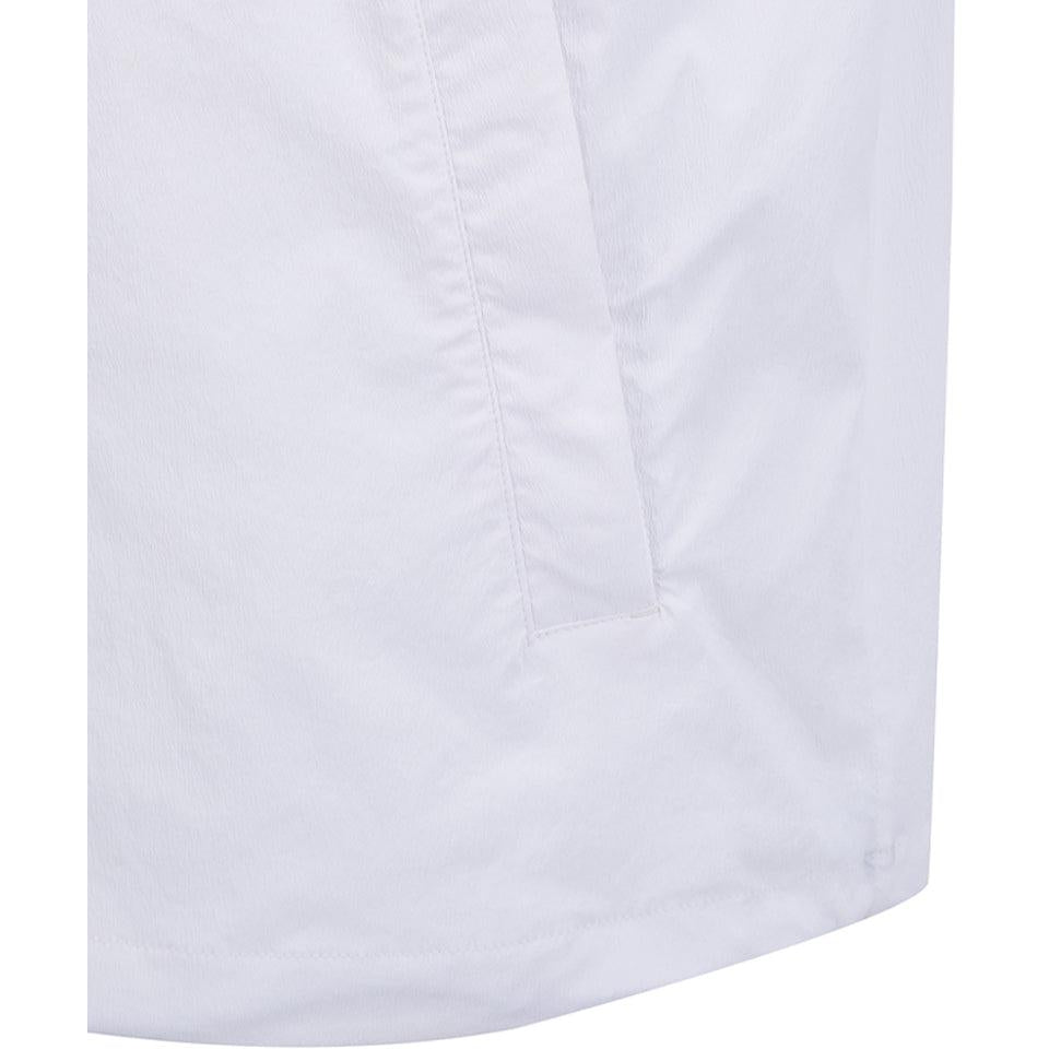 ANEW Men's SM Short Sleeve Anorak Jacket - White