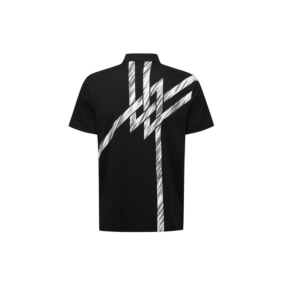 men's sm signature logo short t-shirt - black