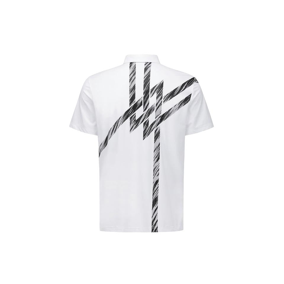 ANEW Men's SM Signature Logo Short T-Shirt - White