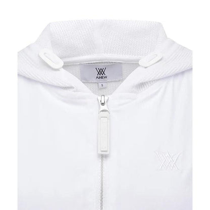 Women's SM Hybrid Hoody Knit Vest - White - The Golf Season | One Stop for Your Golf Shopping!