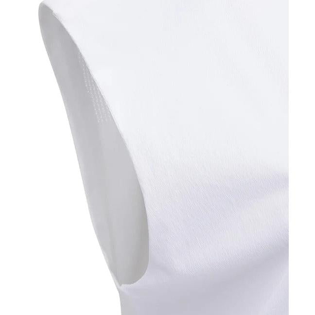women's sm hybrid hoody knit vest - white - the golf season | one stop for your golf shopping!
