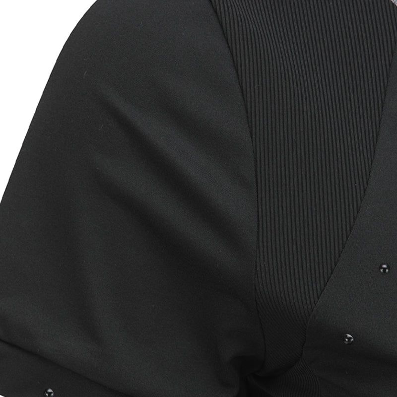 anew women's sm hybrid short t-shirt - black
