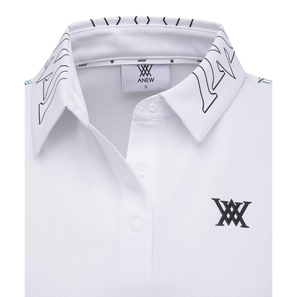 anew women's sm new's signature logo short t-shirt - white