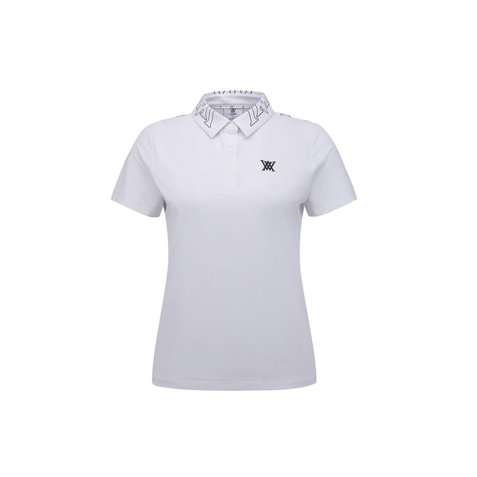 ANEW Women's SM New's Signature Logo Short T-Shirt - White