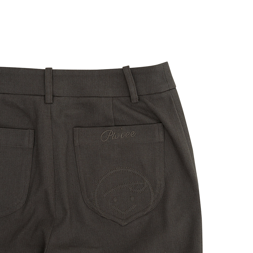 Piv'vee Herringbone semi-flared trouser - The Golf Season | One Stop for Your Golf Shopping!