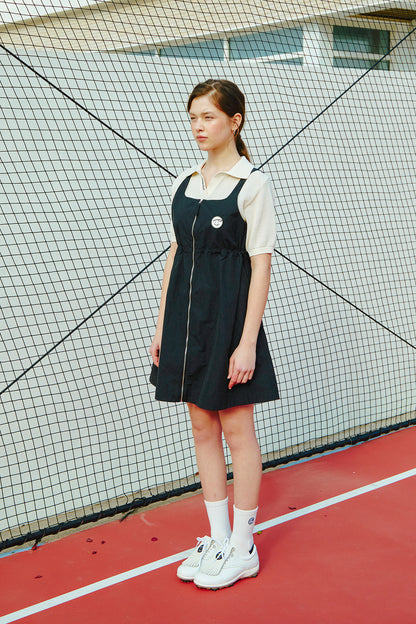 Piv'vee Club Open Collar Knit Top - The Golf Season | One Stop for Your Golf Shopping!