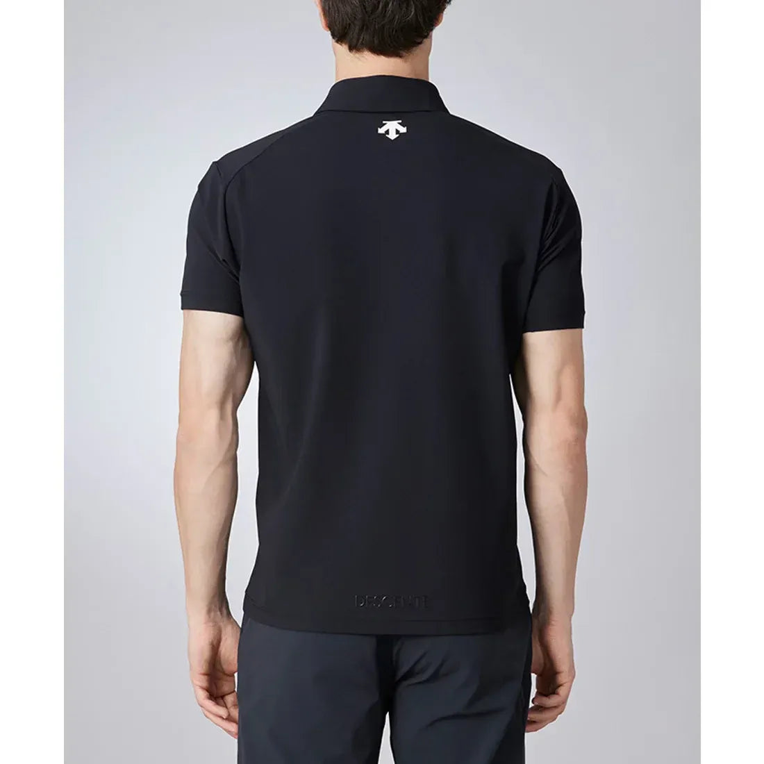 descente-descente golf xander tour men's euro jersey boarder shirt-the golf season shop | one stop for your golf shopping!