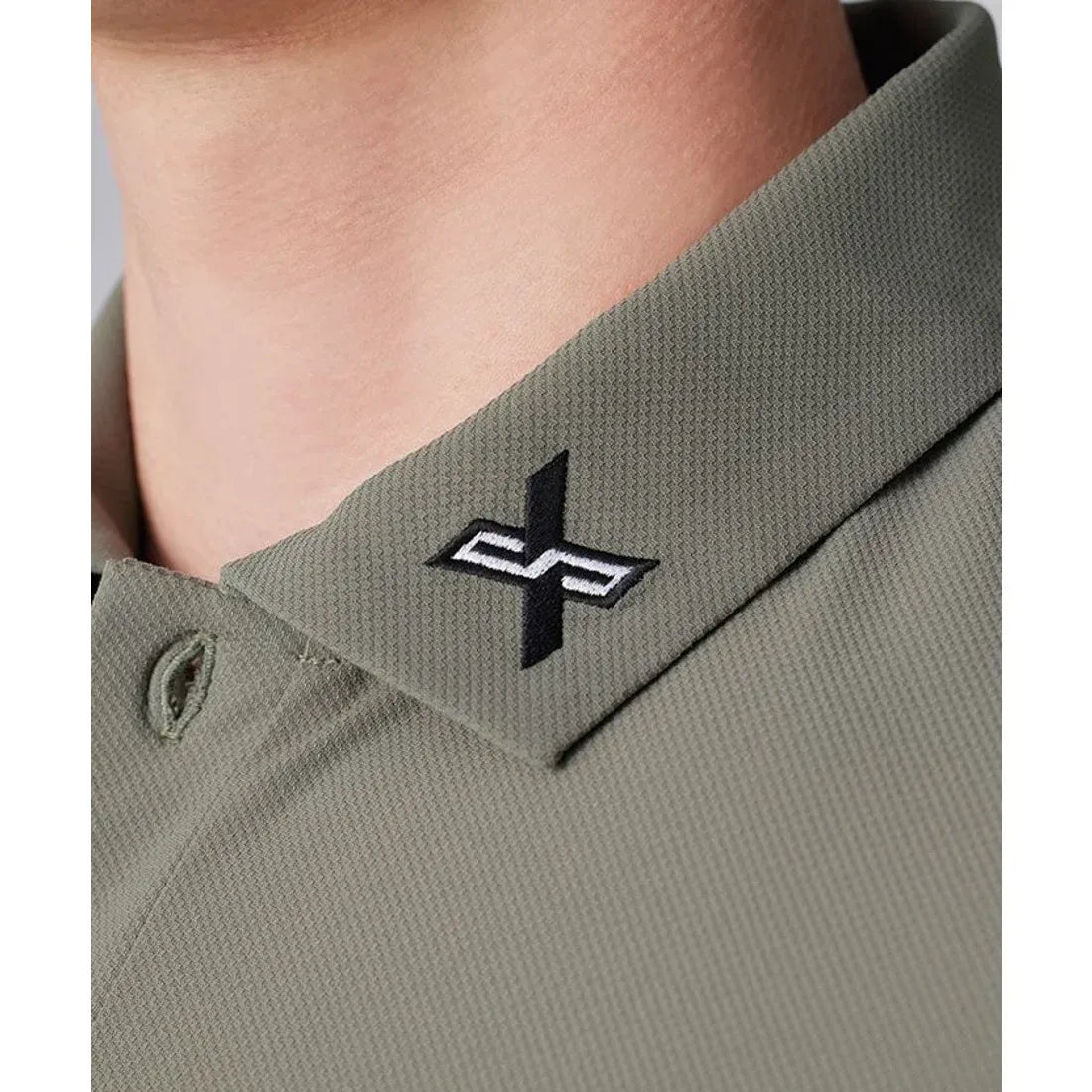 Descente-DESCENTE GOLF Xander Tour Men's Euro Jersey Boarder Shirt-The Golf Season Shop | One Stop for Your Golf Shopping!