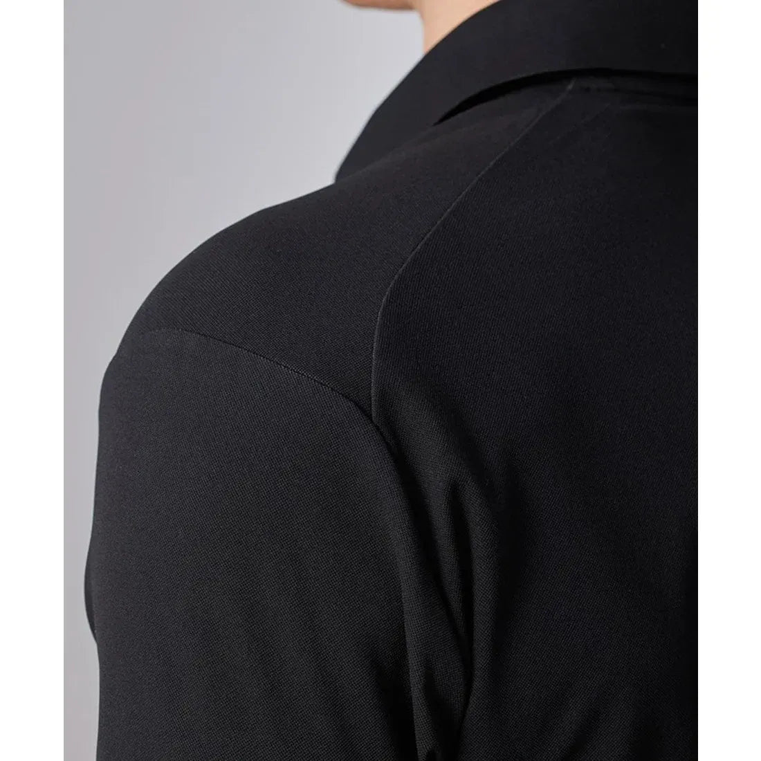 Descente-DESCENTE GOLF Xander Tour Men's Solotex Pique Print Shirt-The Golf Season Shop | One Stop for Your Golf Shopping!
